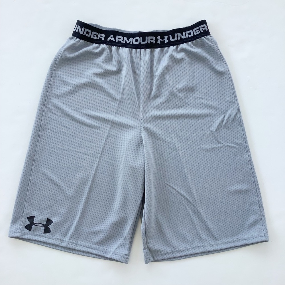 NWT Under Armour Gray Basketball Shorts
